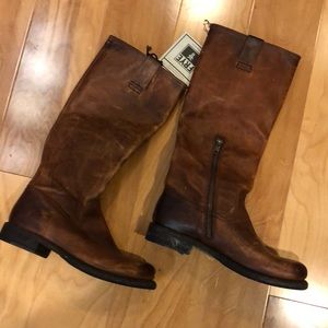 Frye Jenna inside Zip Riding Boots